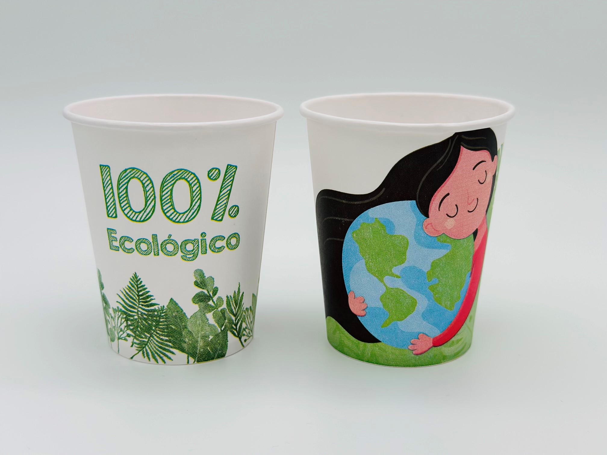 Vaso de papel vending 6,5oz